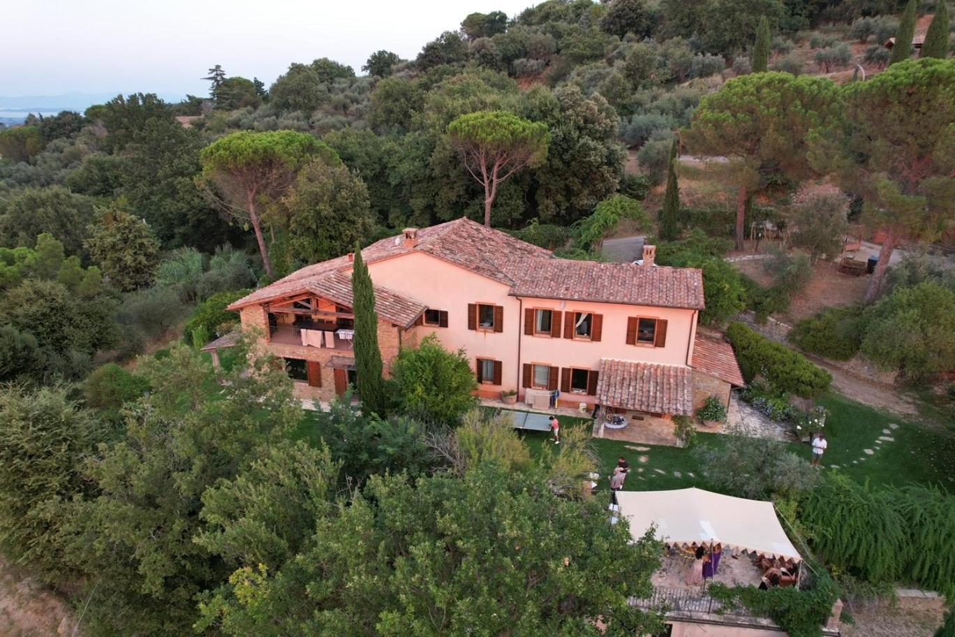 Tartagli Luxury Villa With Pool - A Fontanaro Property Paciano ภายนอก รูปภาพ