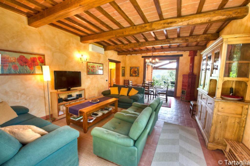 Tartagli Luxury Villa With Pool - A Fontanaro Property Paciano ภายนอก รูปภาพ