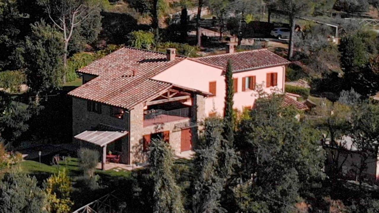 Tartagli Luxury Villa With Pool - A Fontanaro Property Paciano ภายนอก รูปภาพ